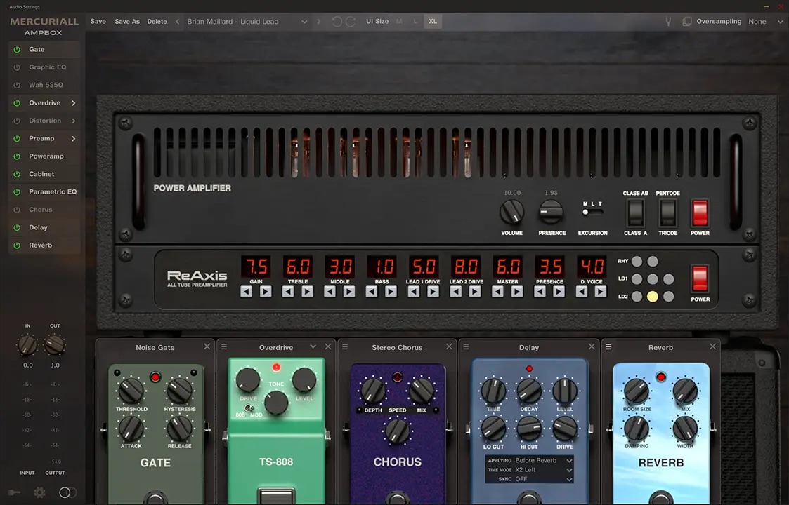 [吉他效果器插件] Mercuriall AmpBox v1.6.3 [WiN]（109MB）插图
