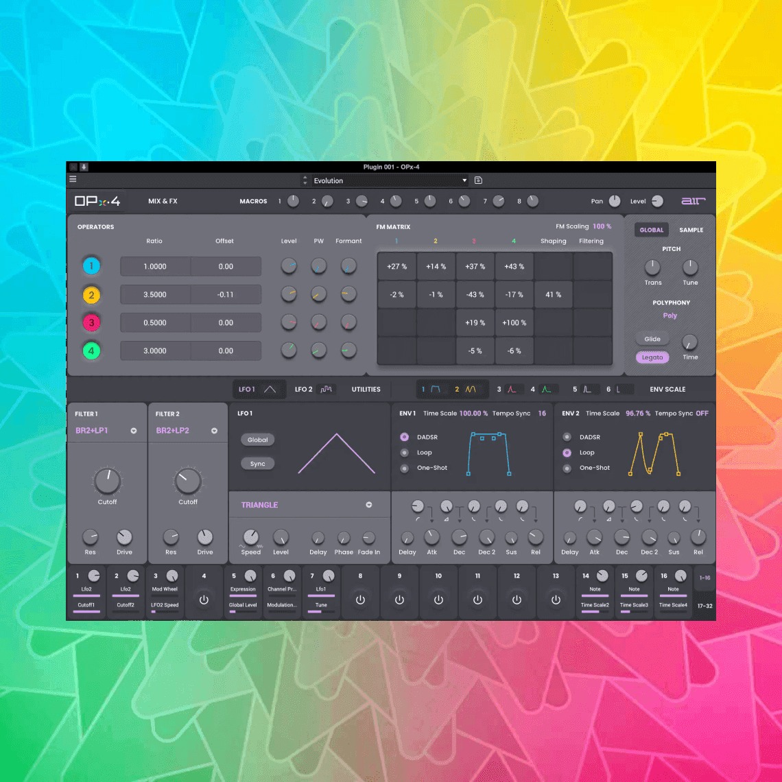 [FM合成器] AIR Music Technology OPx-4 v1.2.1.14 [WiN]（37MB）插图