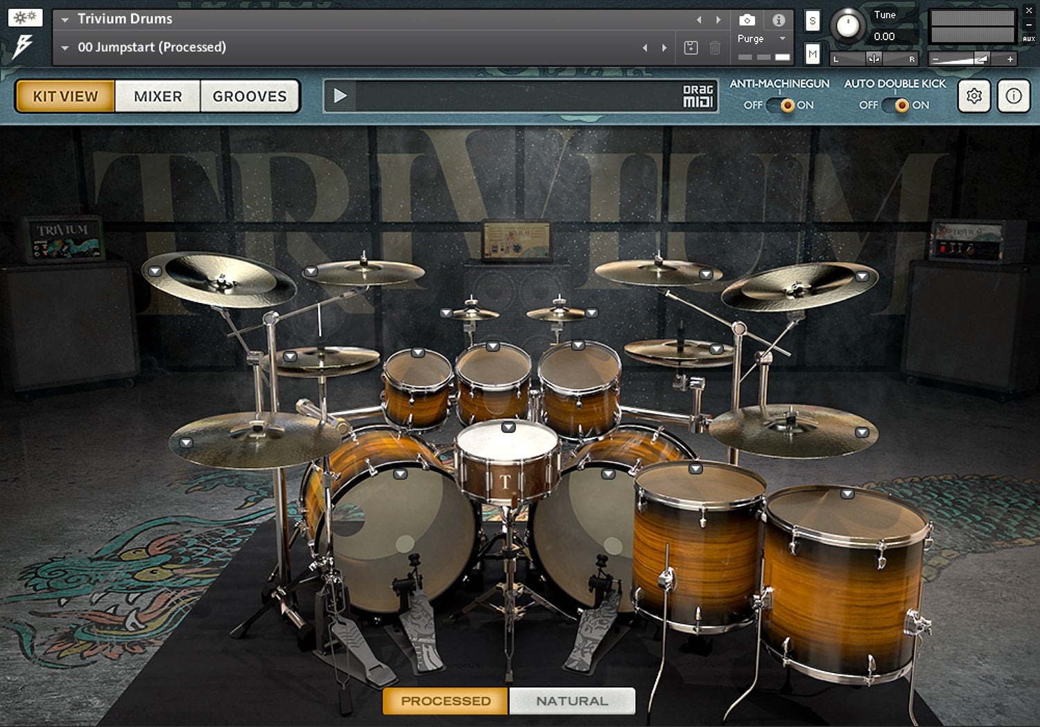 [摇滚金属鼓组音源] Bogren Digital Trivium Drums [KONTAKT]（7.2GB）插图