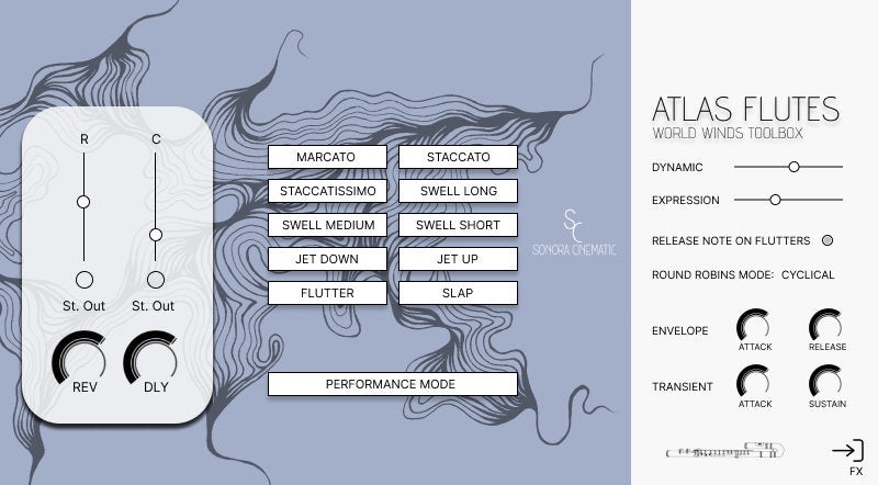 [影视阿特拉斯长笛音源] Sonora Cinematic Atlas Flutes [KONTAKT]（3.88GB）插图