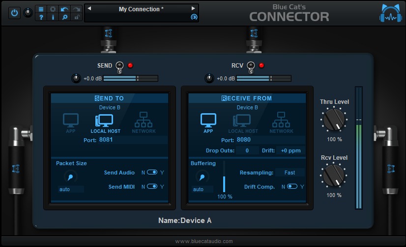 [MIDI路由音频连接跳线插件] Blue Cat Audio Connector v1.41 [WiN]（17.4MB）插图