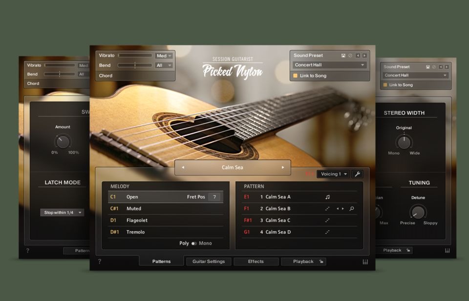 [尼龙弦吉他音源] Native Instruments Session Guitarist Picked Nylon v1.1.0 [KONTAKT]（6.0GB）插图1