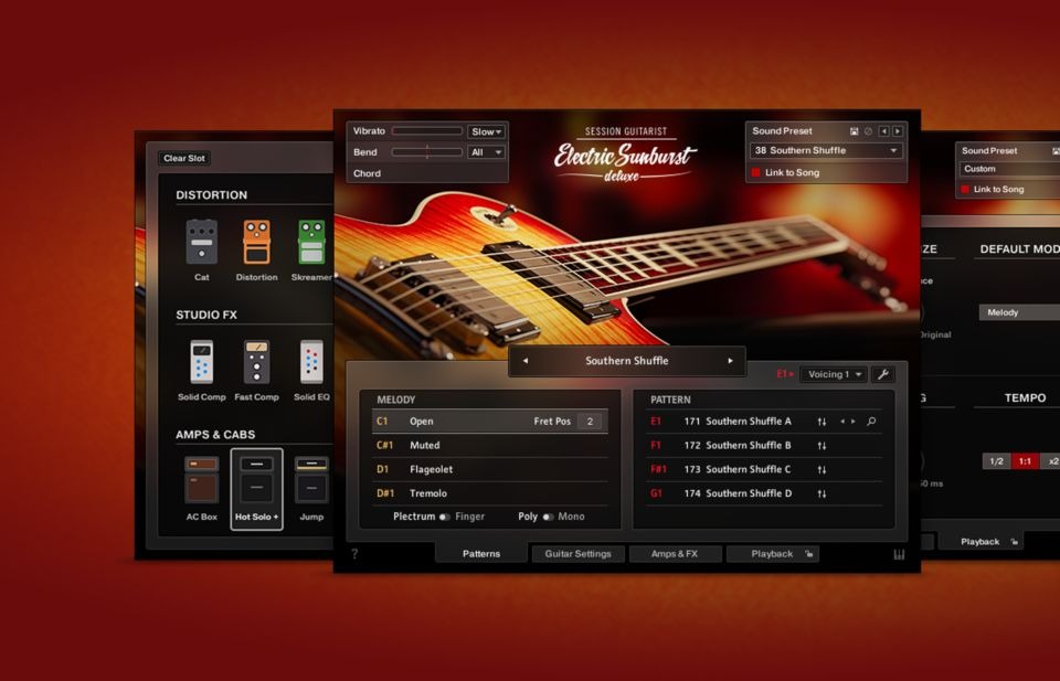 Native Instruments Session Guitarist Electric Sunburst Deluxe v1.2.0 [KONTAKT]（6.40GB）插图1
