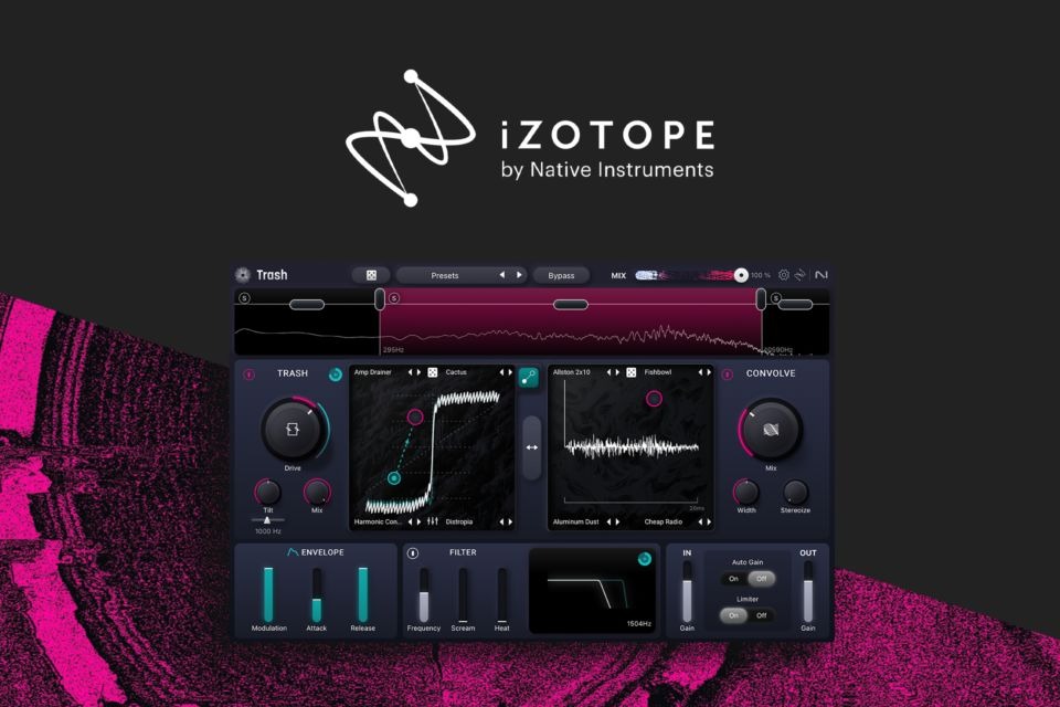 [创意失真效果插件] iZotope Trash v1.3.0 [WiN, MacOS]（405MB）插图