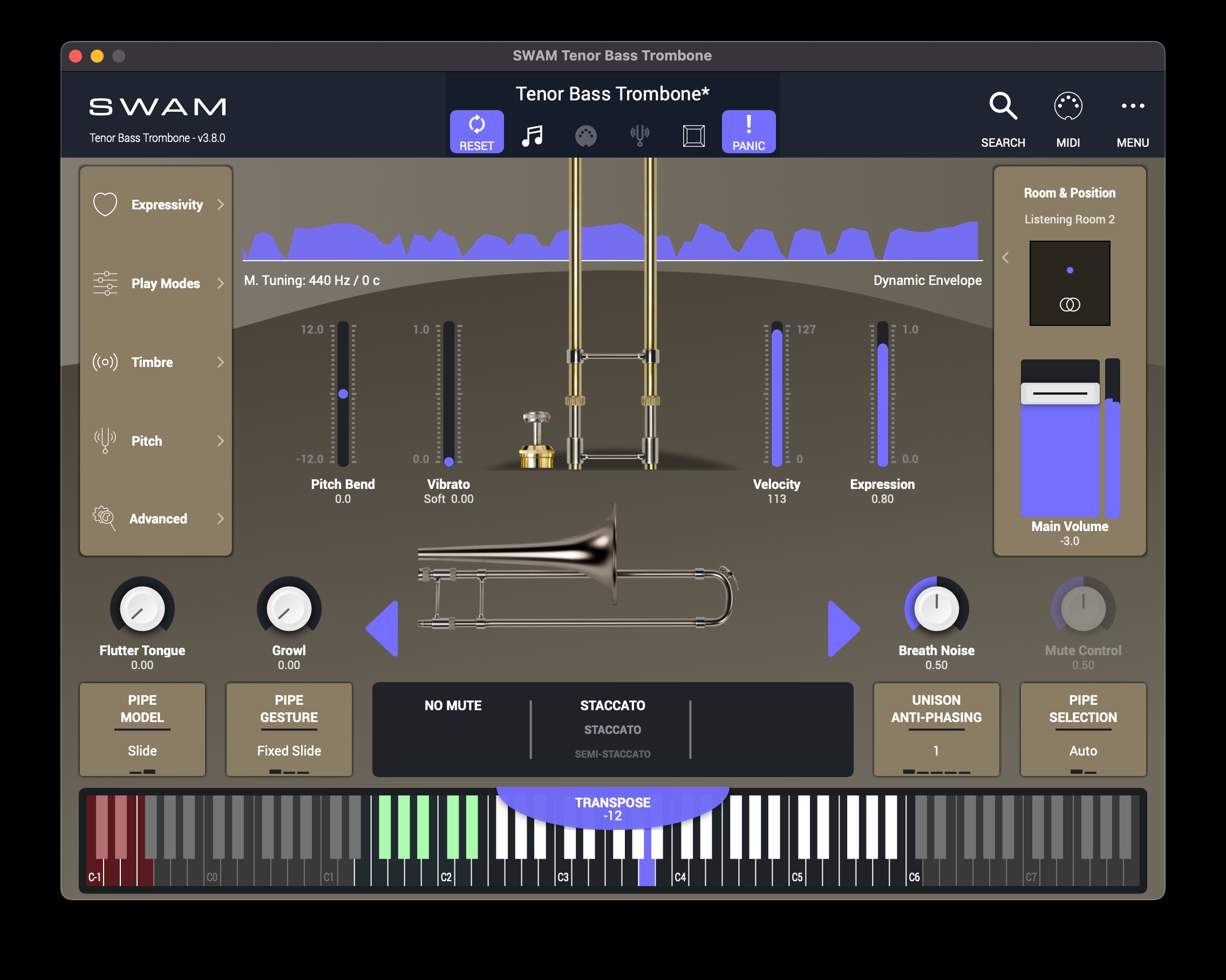 [物理建模独奏铜管乐器合集插件] Audio Modeling SWAM Solo Brass V3 v3.10.1 [WiN]（93.7MB）插图