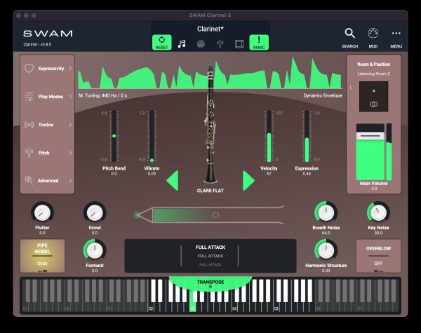[物理建模木管独奏乐器插件] Audio Modeling SWAM Solo Woodwinds V3 v3.10.1 [WiN]（410.2MB）