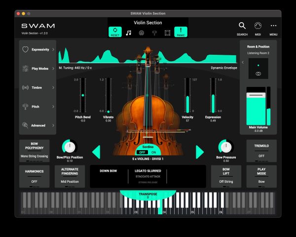 [物理建模弦乐乐器插件] Audio Modeling SWAM String Sections v1.4.1 [WiN]（240.0MB）