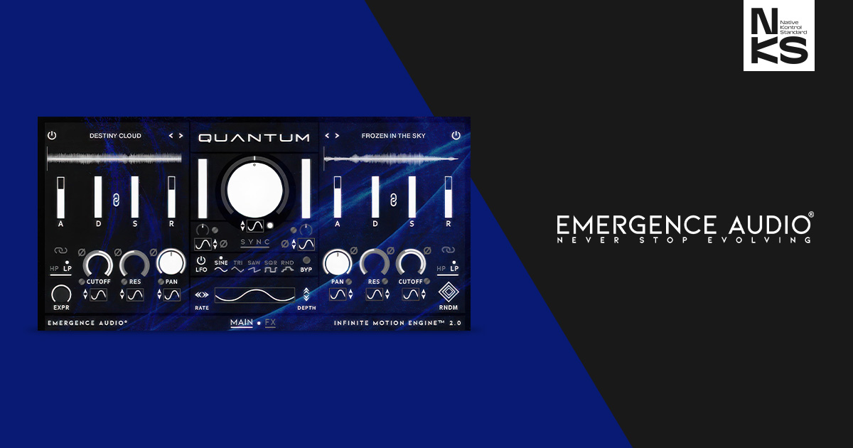 [影视游戏氛围音景合成引擎] Emergence Audio Quantum v2.5.0 [KONTAKT]（7.36GB）插图