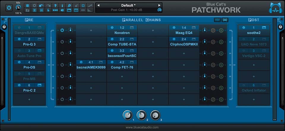 [蓝猫机架跳线工具] Blue Cat Audio Blue Cats PatchWork v2.7.5 [WiN, MacOS]（600MB）插图