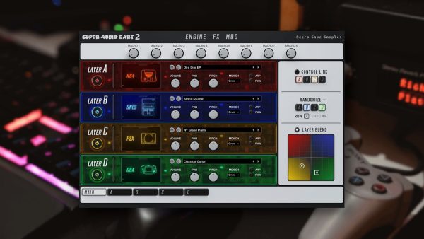 [复古游戏音效库采样音源] Impact Soundworks Super Audio Cart 2 [KONTAKT]（8.22GB）