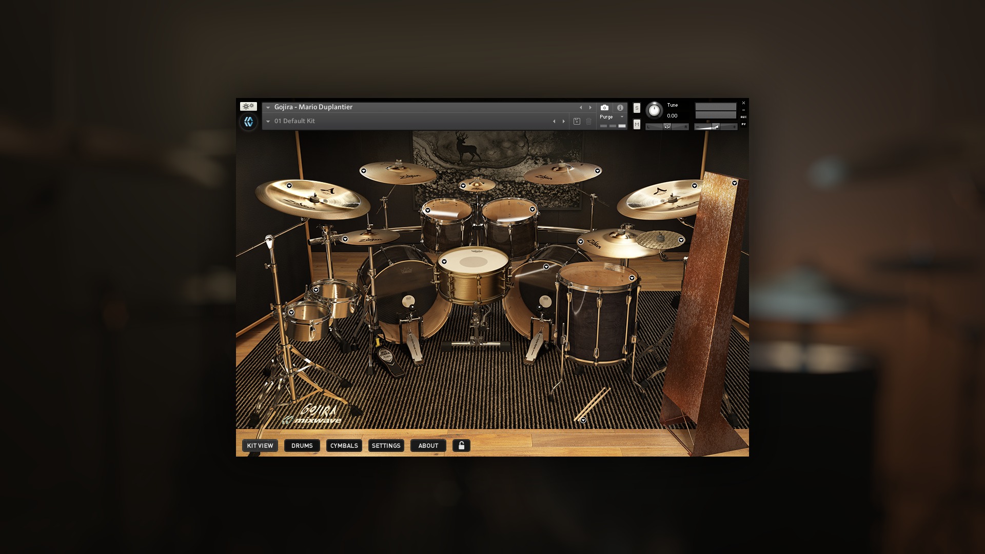 [摇滚鼓组音源] Mixwave Gojira Mario Duplantier v1.2.0 [KONTAKT]（12.7GB）插图