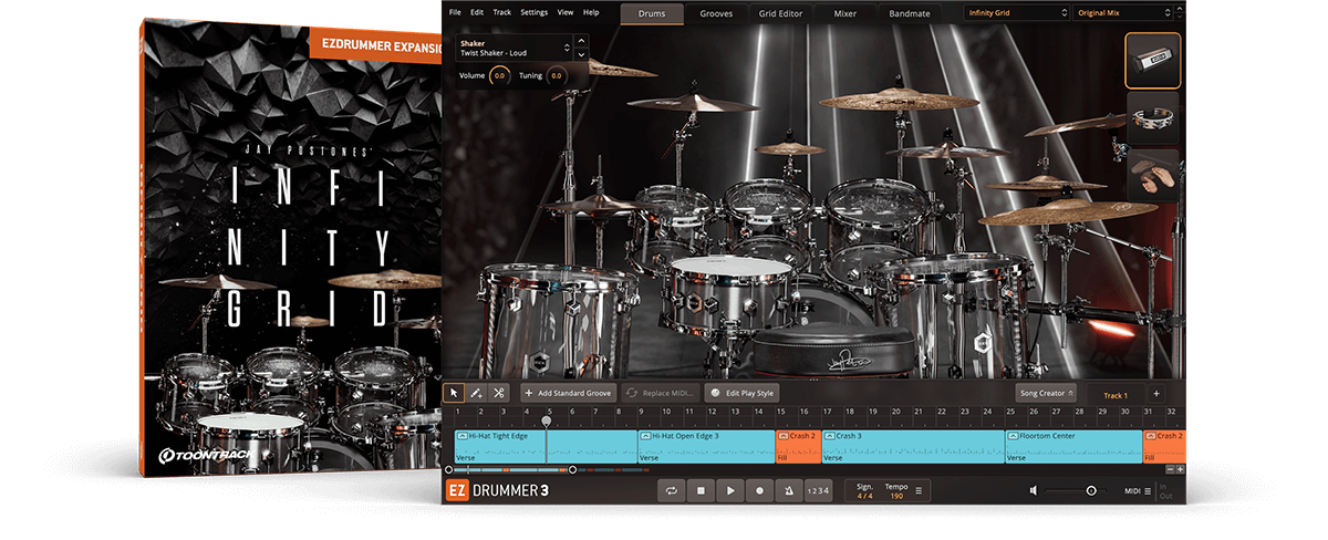[Superior Drummer扩展,EZDrummer扩展] Toontrack Infinity Grid EZX v1.0.0（10.04GB）插图