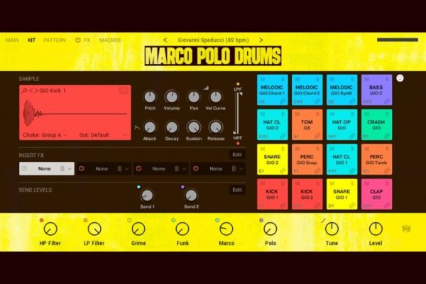 [黄金时代嘻哈鼓组音源] Native Instruments Marco Polo Drums v1.0.0 [KONTAKT]（197MB）
