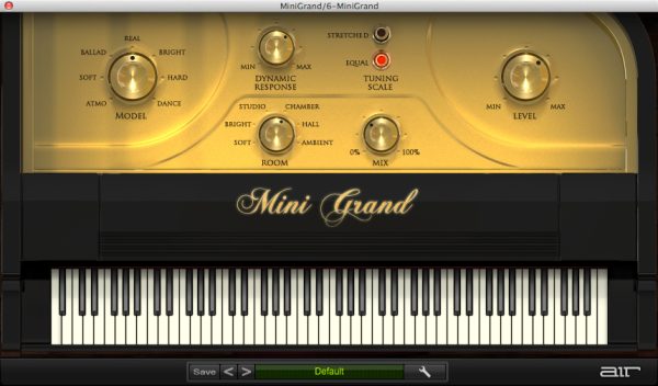 [钢琴合成器插件] AIR Music Technology Mini Grand v1.4.0 [MacOS]（717.47MB）