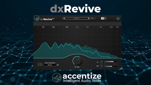 [多功能语音恢复降噪插件] Accentize dxRevive Pro v1.2.8 U2B [MacOS]（317MB）