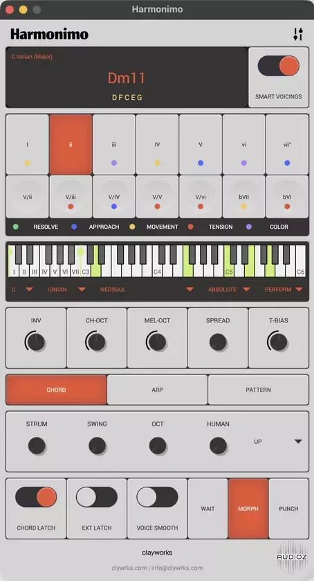 [和弦生成器插件] Clayworks Harmonimo v1.2.4 [WiN]（38.9MB）插图