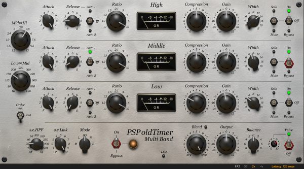 [母带多段压缩插件] PSPaudioware PSP oldTimer v2.3.0 [WiN]（44.1MB）