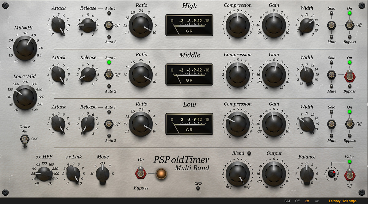 [母带多段压缩插件] PSPaudioware PSP oldTimer v2.3.0 [WiN]（44.1MB）插图