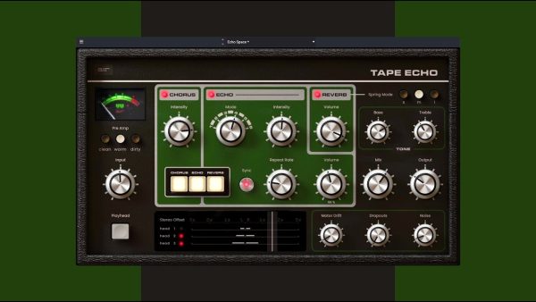 [怀旧电钢琴音源插件] AIR Music Technology AIR Tape Echo v1.0.0.70 [WiN]（63.37MB）