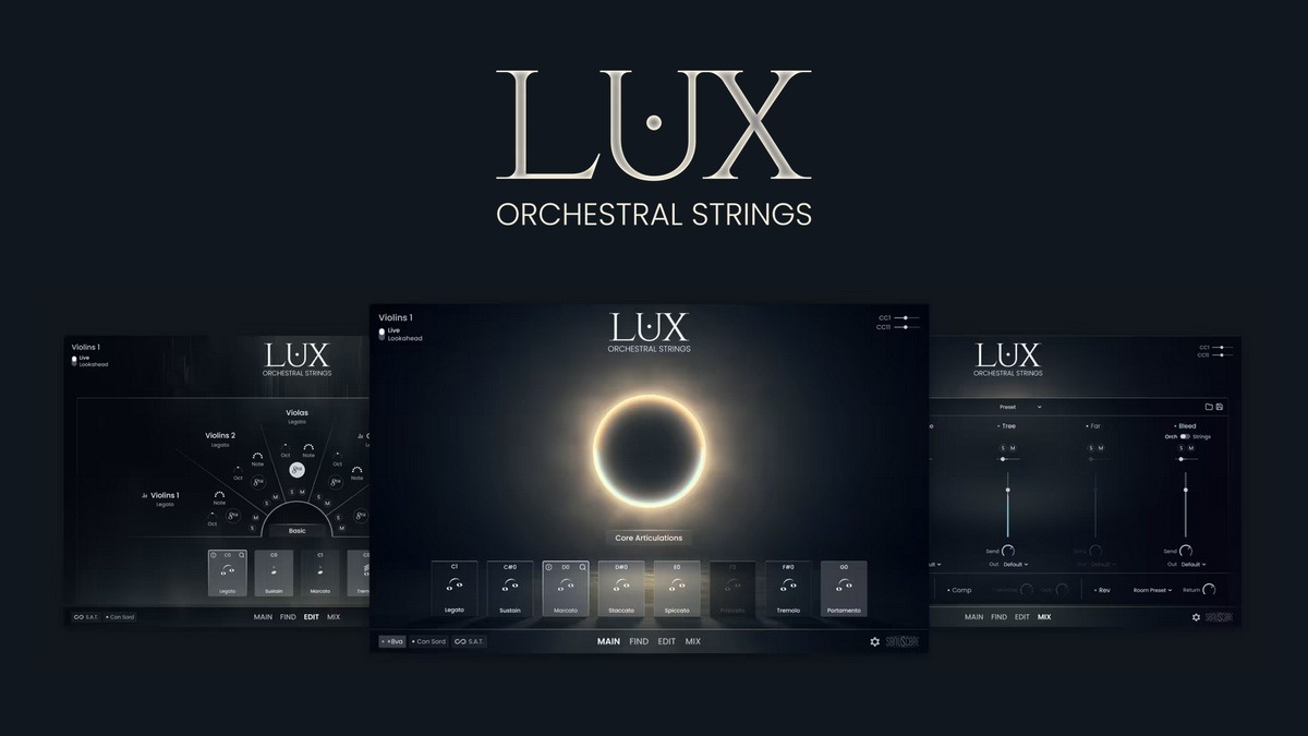 [影视管弦乐音源] Sonuscore LUX Orchestral Strings v1.1.0 [KONTAKT]（75.7GB）插图