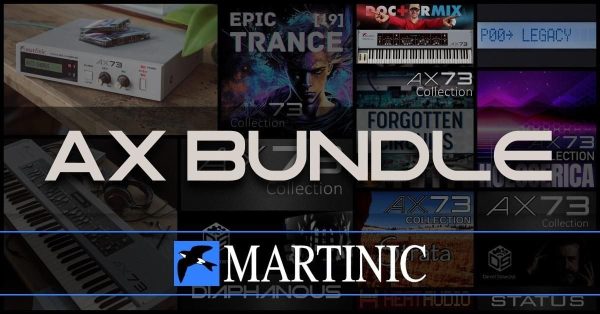 [80年代经典模拟合成器插件] Martinic AX Bundle v1.1.4 REPACK [WiN]（63.37MB）