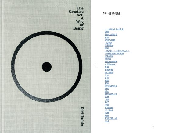 [如何以创作者的方式感知世界、生活与表达] The Creative Act A Way of Being by Rick Rubin [EPUB, PDF]（9.99MB）