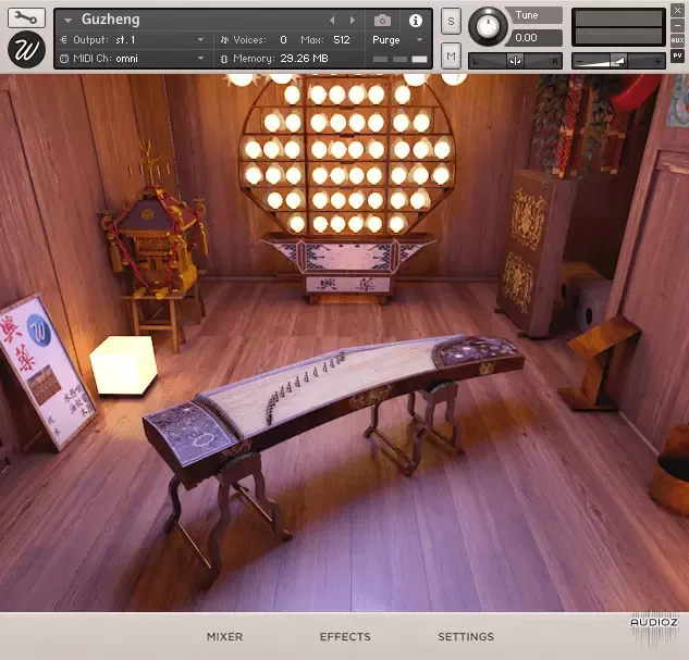 [古筝音源] Wavesfactory Guzheng [KONTAKT]（1.06GB）插图