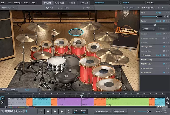[超级鼓手音源插件] Toontrack Superior Drummer 3 v3.4.4 [WiN, MacOSX]（625MB）插图