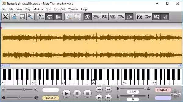 [自动识别分析扒谱工具] Transcribe v9.6.0 (x64) [WiN]（45MB）