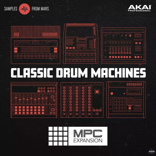 [MPC扩展电子乐] AKAI Samples From Mars Classic Drum Machines v1.0.3 [MPC]（243.68MB）