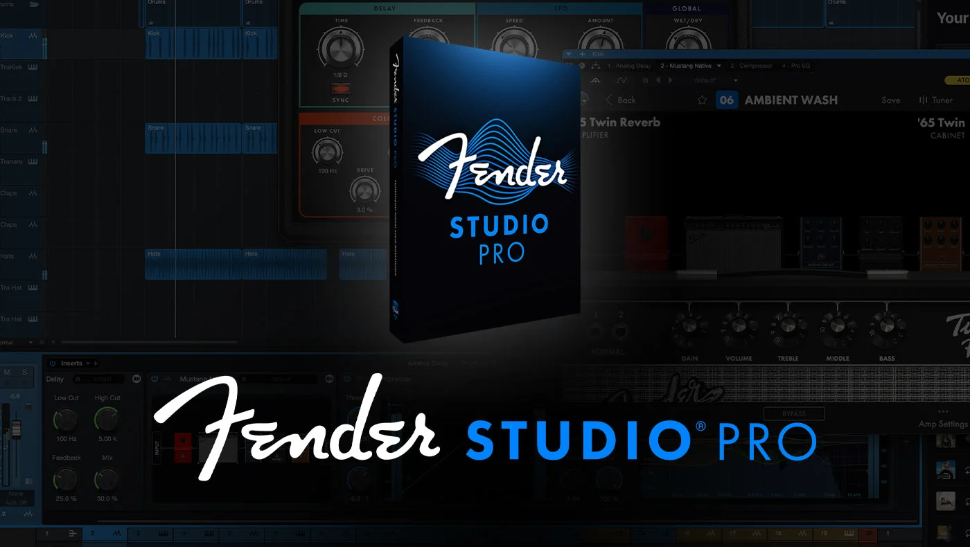[Studio Pro 8附加媒体音色库] Fender Studio Pro 8 Content [WiN]（33.5GB）插图