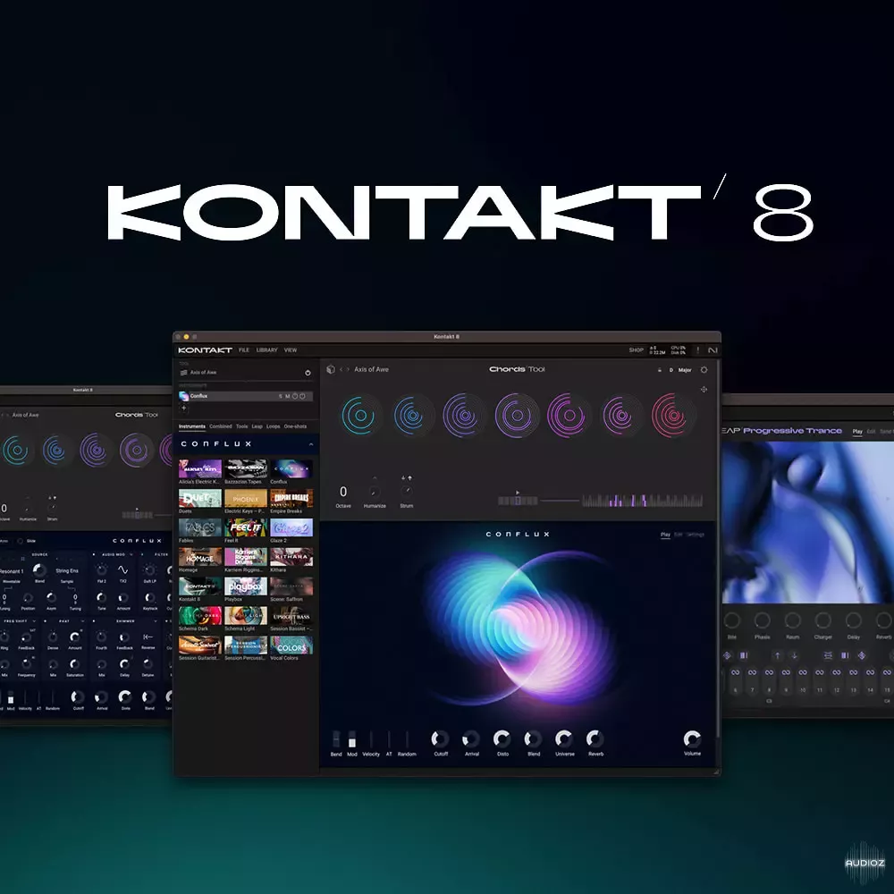 [KONTAKT采样器] Native Instruments Kontakt 8 v8.12.1 Rev2 [WiN]（1.22GB）插图