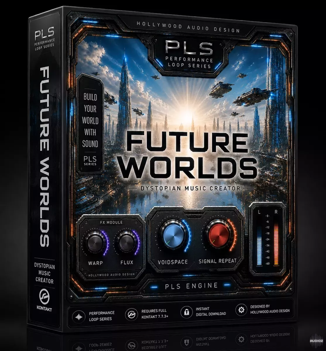 [影视电子未来世界音效音源] Hollywood Audio Design FUTURE WORLDS [KONTAKT]（2.52GB）插图