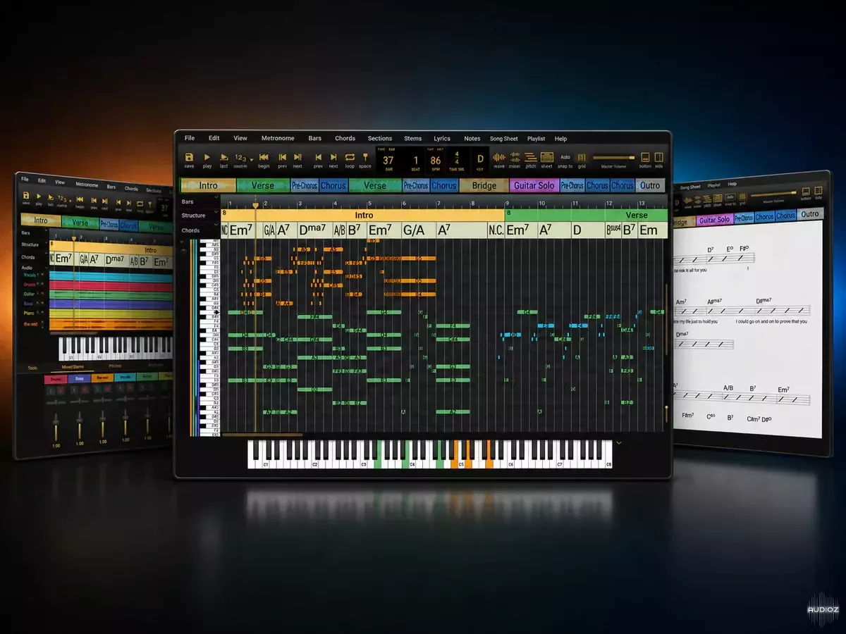 [歌曲大师扒带分析工具] Aurally Sound Song Master v5.0.02 [WiN]（264MB）插图