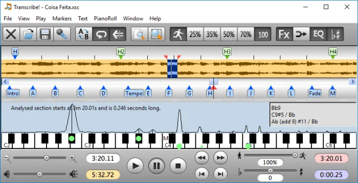 [自动识别分析扒谱工具] Transcribe v9.70 [WiN]（45MB）插图