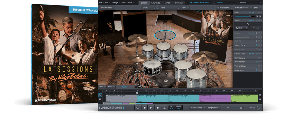 [Superior Drummer 3扩展MiDi] Toontrack LA Sessions SDX MIDI [MiDi] [WiN, MacOSX]（13MB）