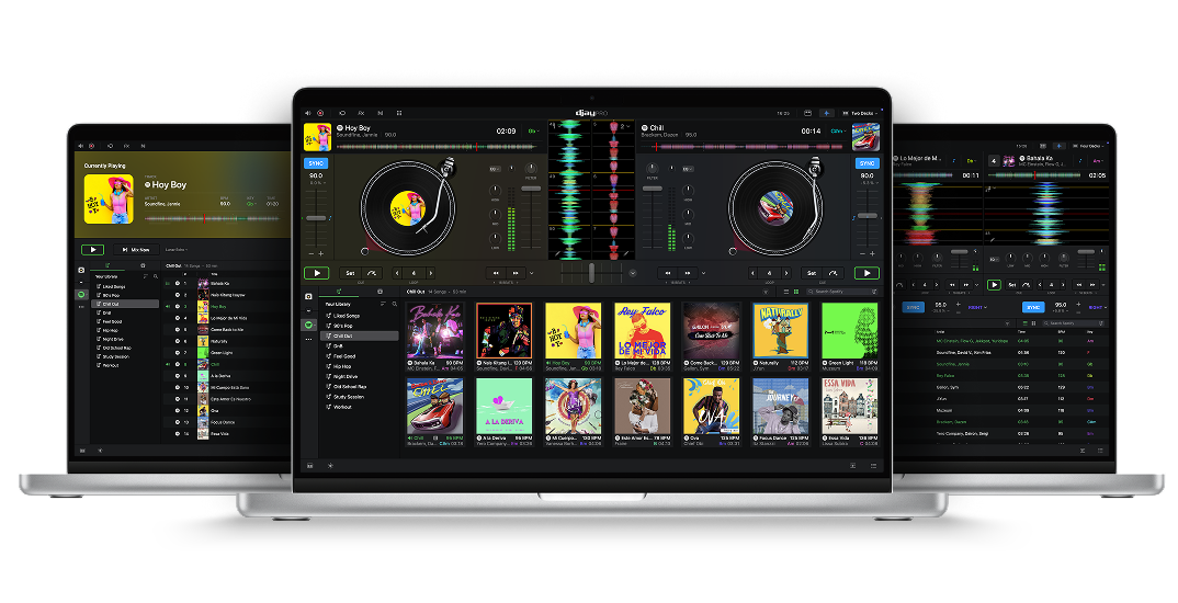 [DJ音轨乐器人声实时分离工具] Algoriddim djay Pro v5.6.10 [MacOS]（290MB）插图